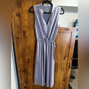 Anne Klein Women’s Flowy Wimsical Midi Dress and Pockets